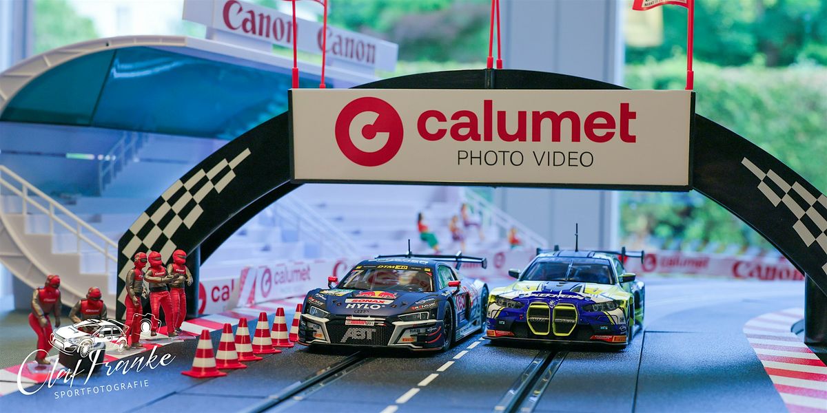 Fotoworkshop "Shoot 'n Race" - Carrera-Slotcarbahn