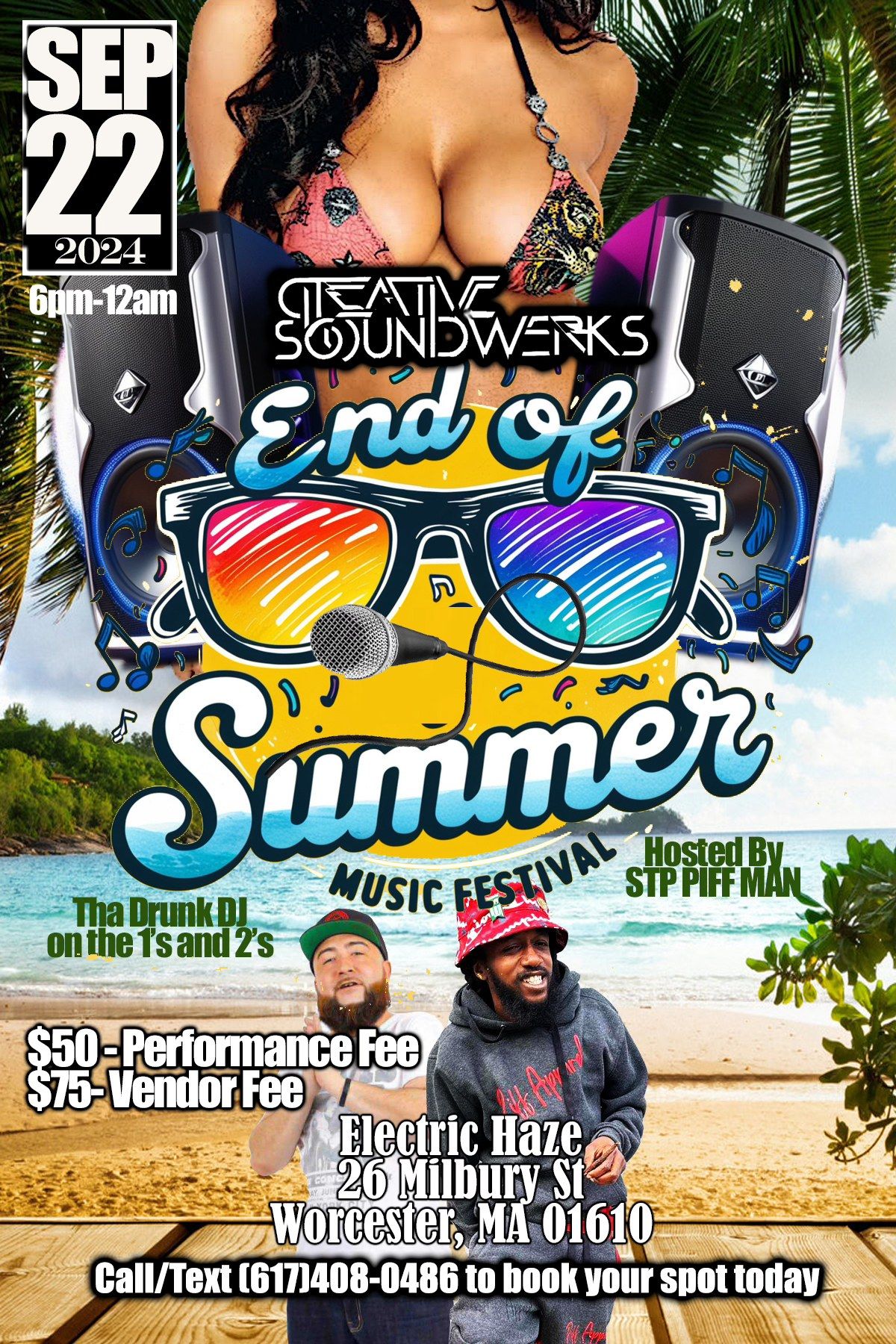 9\/22 * Creative Soundwerks presents: End of Summer