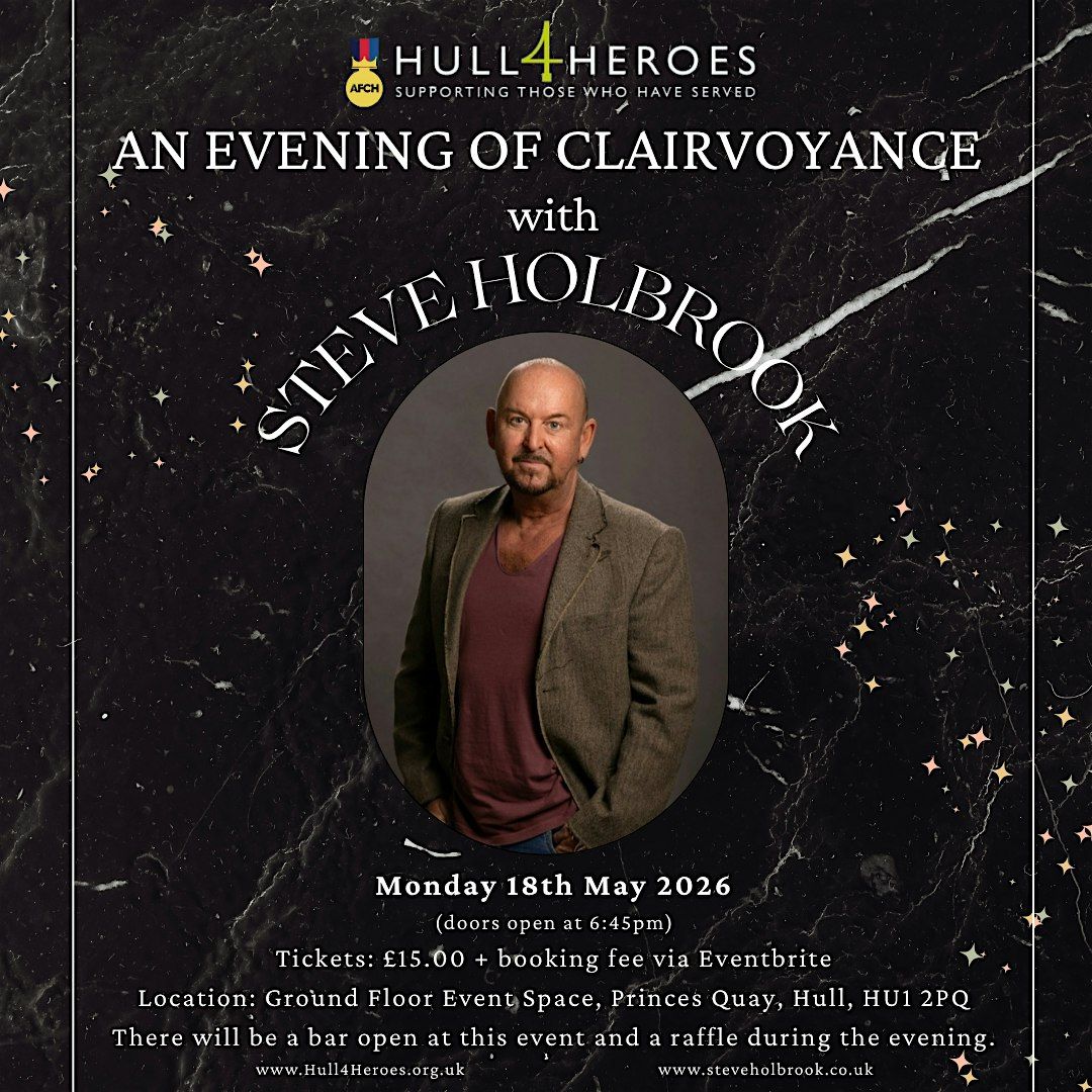 An Evening of Clairvoyance with Steve Holbrook