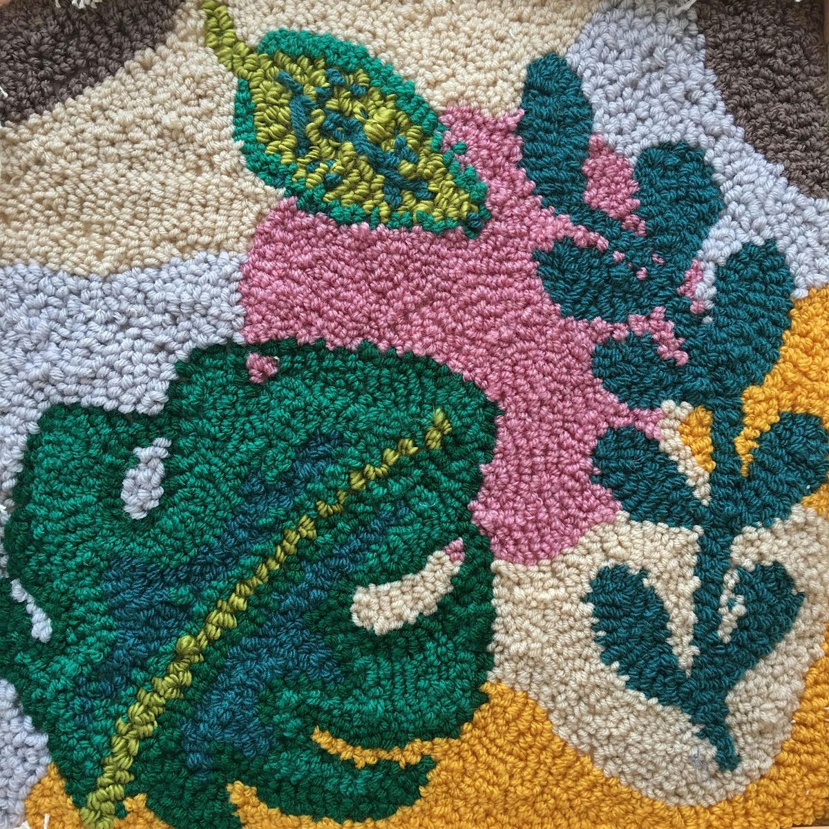 Punch Needle Taster Workshop at Lark Design Make