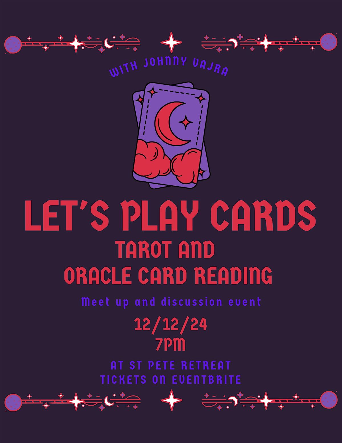 Let's Play Cards! Tarot \/ Oracle Card Meetup Event