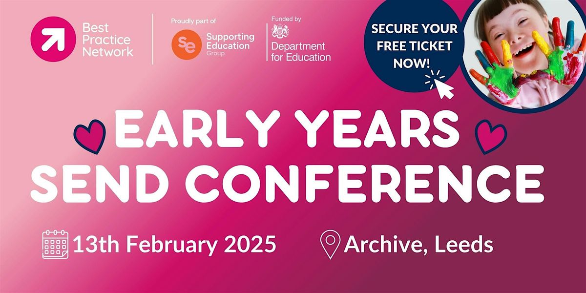 Early Years SEND Conference - Leeds