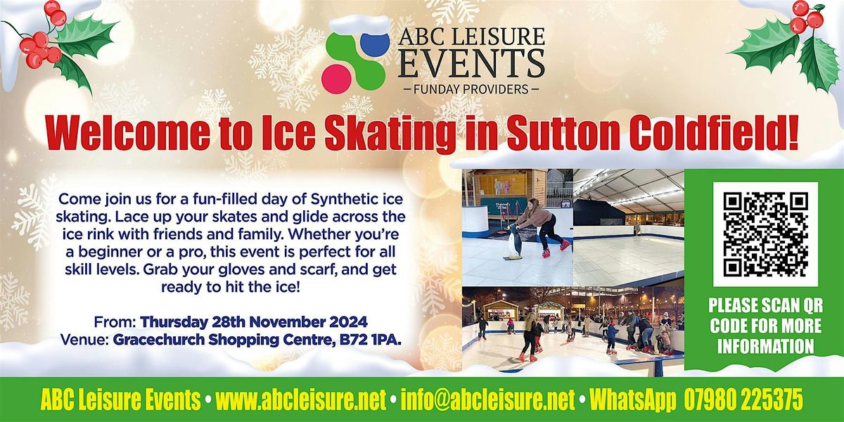 Ice Skating in Sutton Coldfield