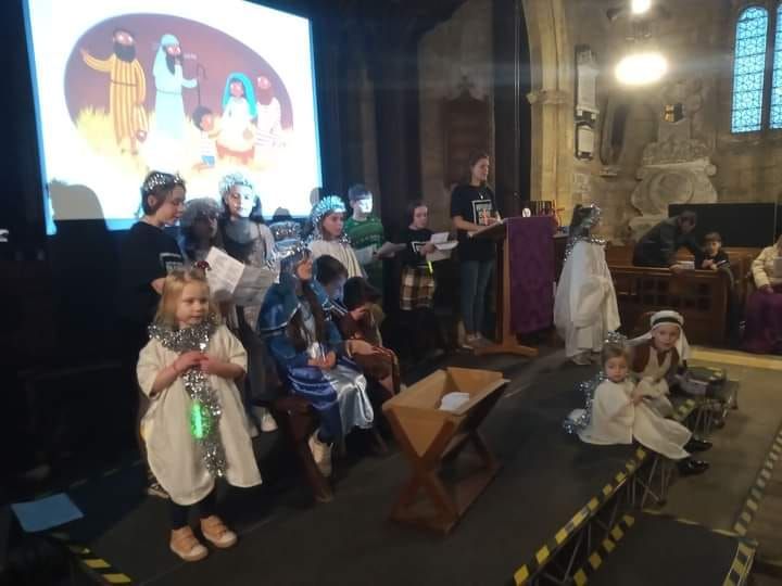 Children's Carols and Pop-Up Nativity (TODDLER FRIENDLY SHORTER SERVICE)