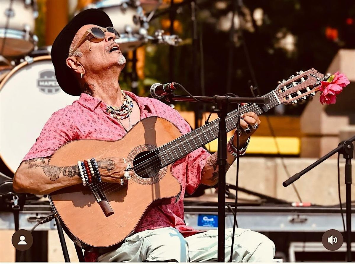 Oscar Lopez and his band live at La Bodeguita Stereo