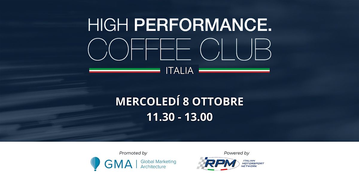 High Performance Coffee Club - Ottobre 2025