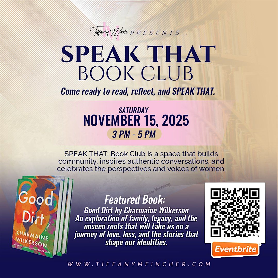 SPEAK THAT: Book Club
