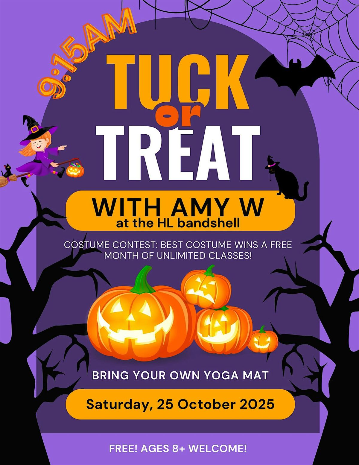 TUCK OR TREAT AT THE BANDSHELL