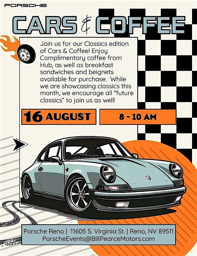 Cars and Coffee at Porsche Reno
