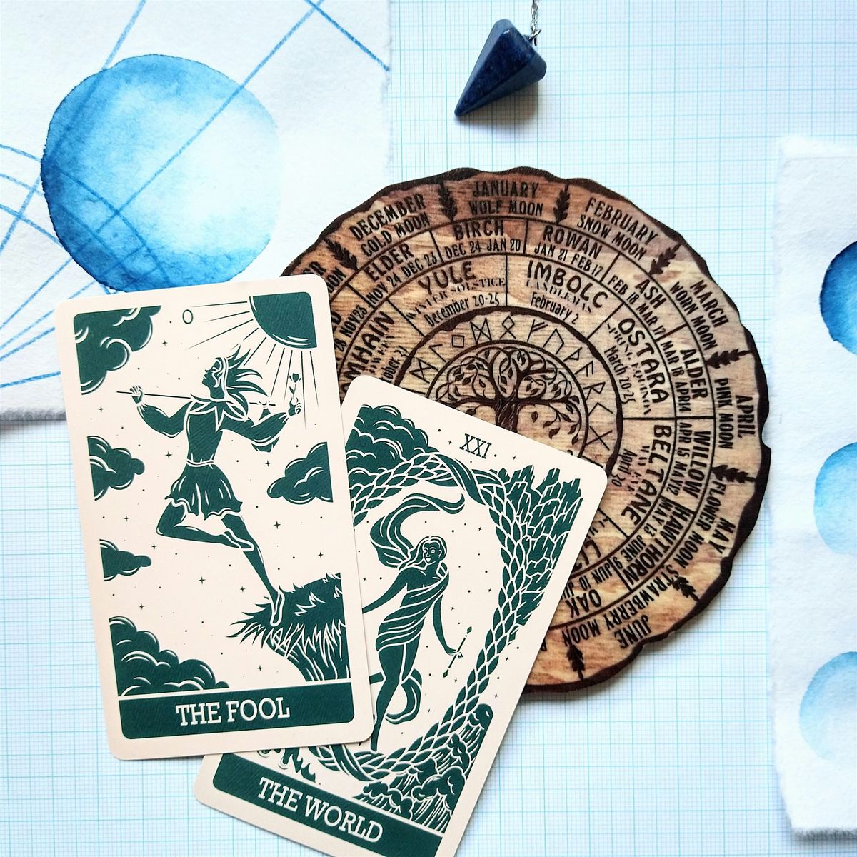 The Year Ahead - Tarot Card Reading for 1 person