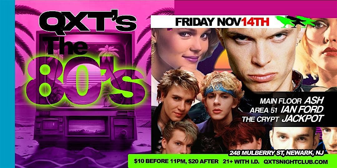 FLASHBACK FRIDAYS - THE 80's!