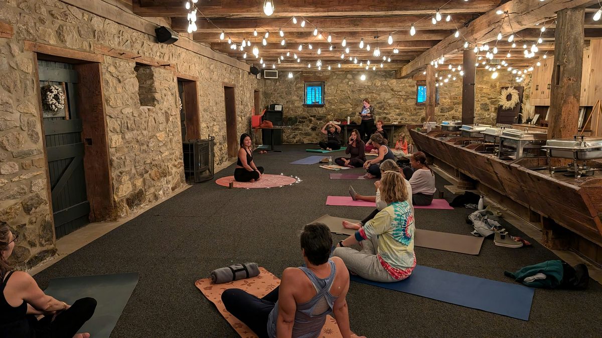 Yoga at House & Barn: Thanksgiving Class