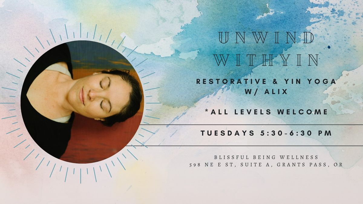 Unwind WithYIN Yoga w\/ Alix