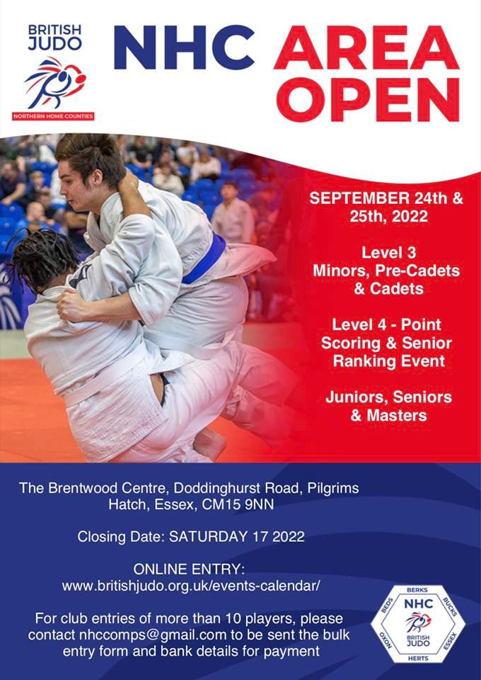 NHC Area Open \u2013 Minors, Pre-Cadets & Cadets
