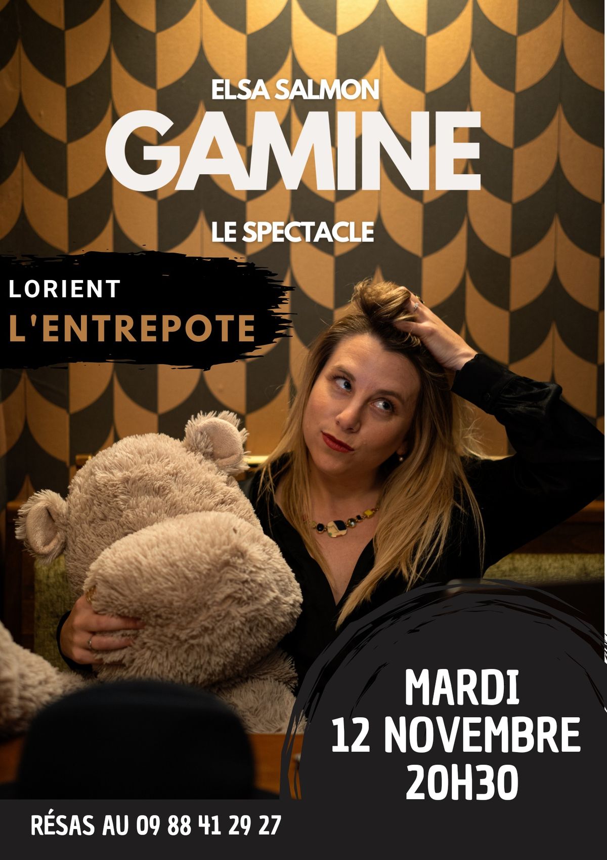 Stand-up - "Gamine", Spectacle d'Elsa Salmon