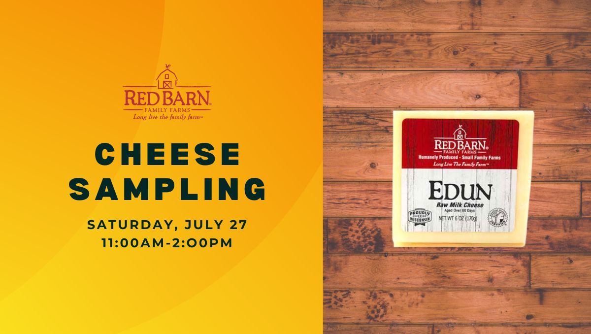 Cheese Sampling \u2013 Red Barn