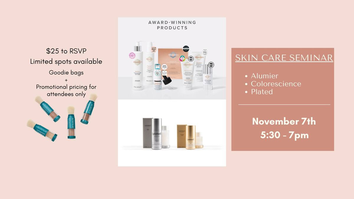 Skincare Seminar