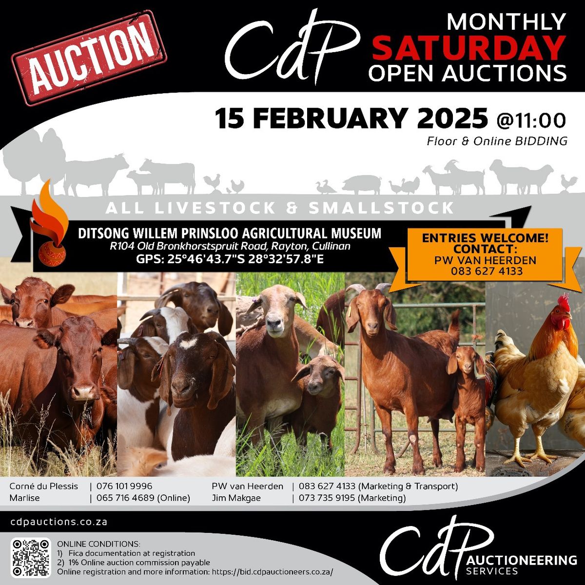 CdP Saturday Open Auction 