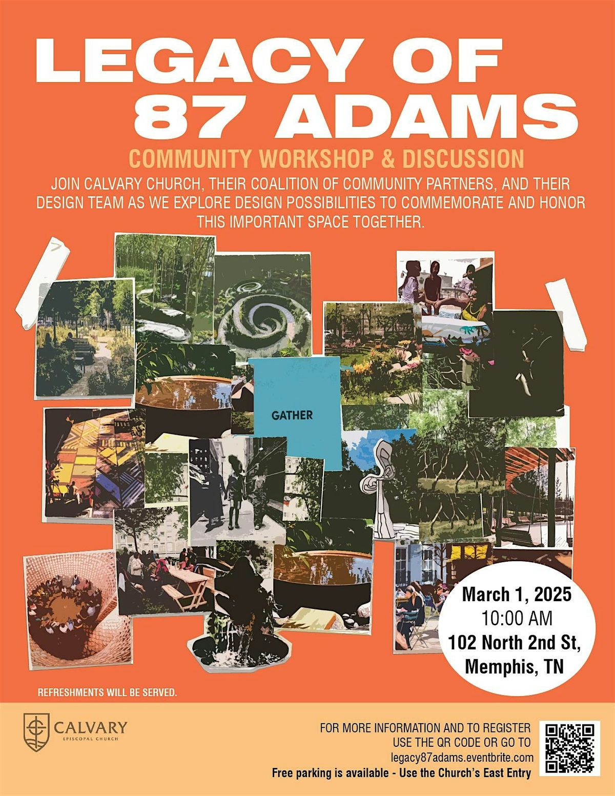 Legacy of 87 Adams Community Workshop #2