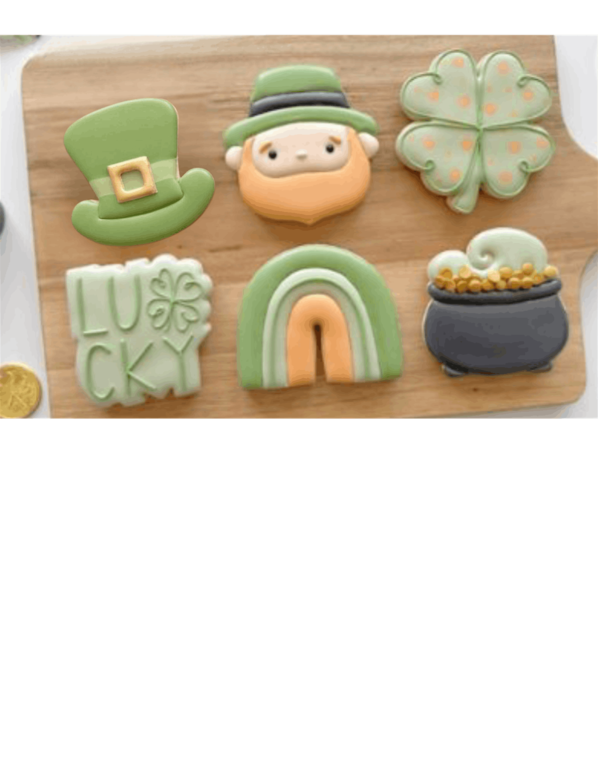 St. Patrick's cookie decorating class