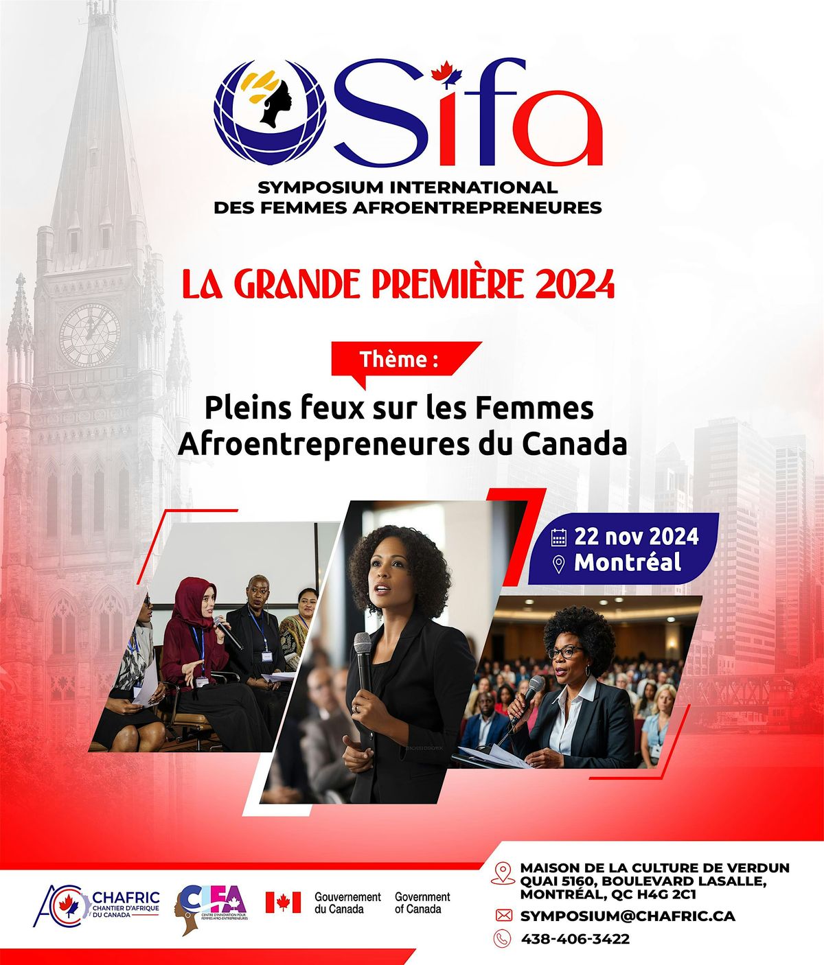 Grande Premi\u00e8re du Symposium International des Femmes Afroentrepreneures