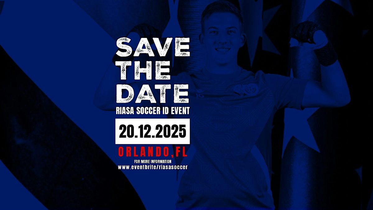 RIASA MEN'S ORLANDO TALENT ID EVENT - DECEMBER 20TH 2025