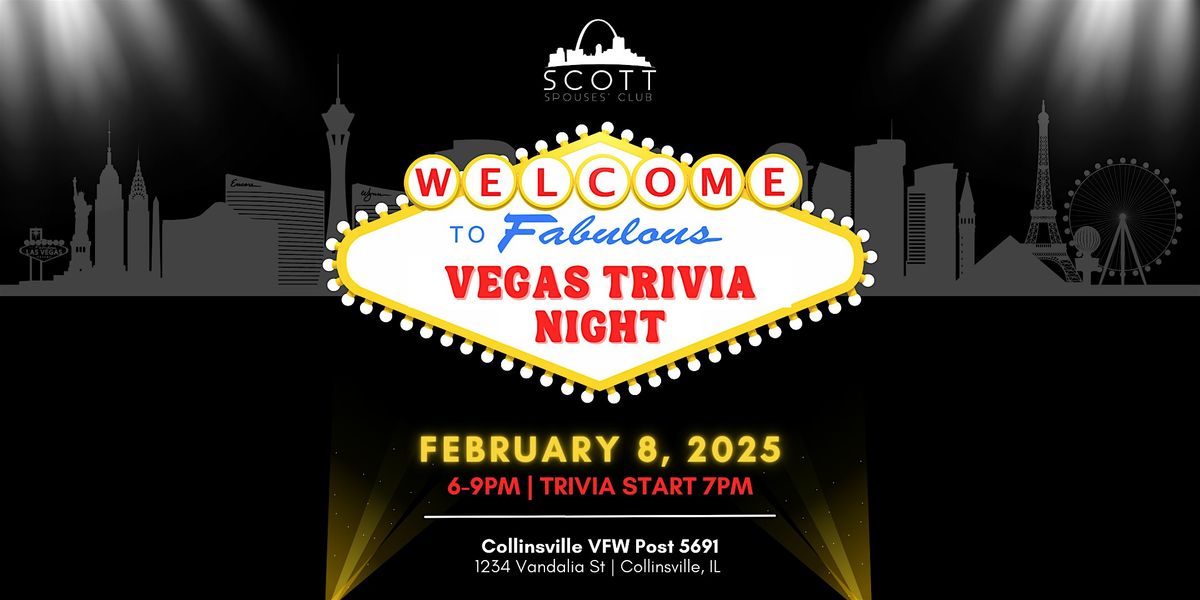 Scott Spouses' Club Vegas Trivia Night 2025