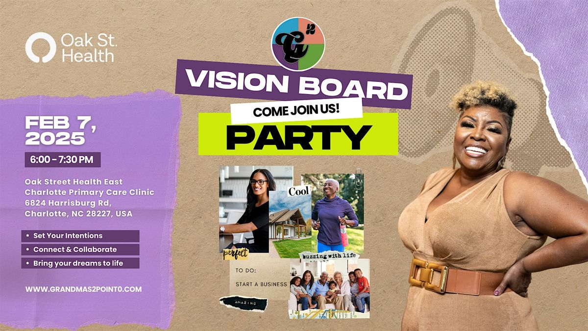 Grandmas2.0 Vision Board Party