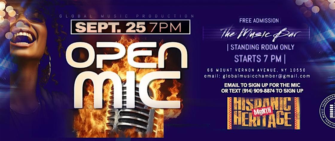 DROP THE MIC NIGHT - OPEN MIC EVENT