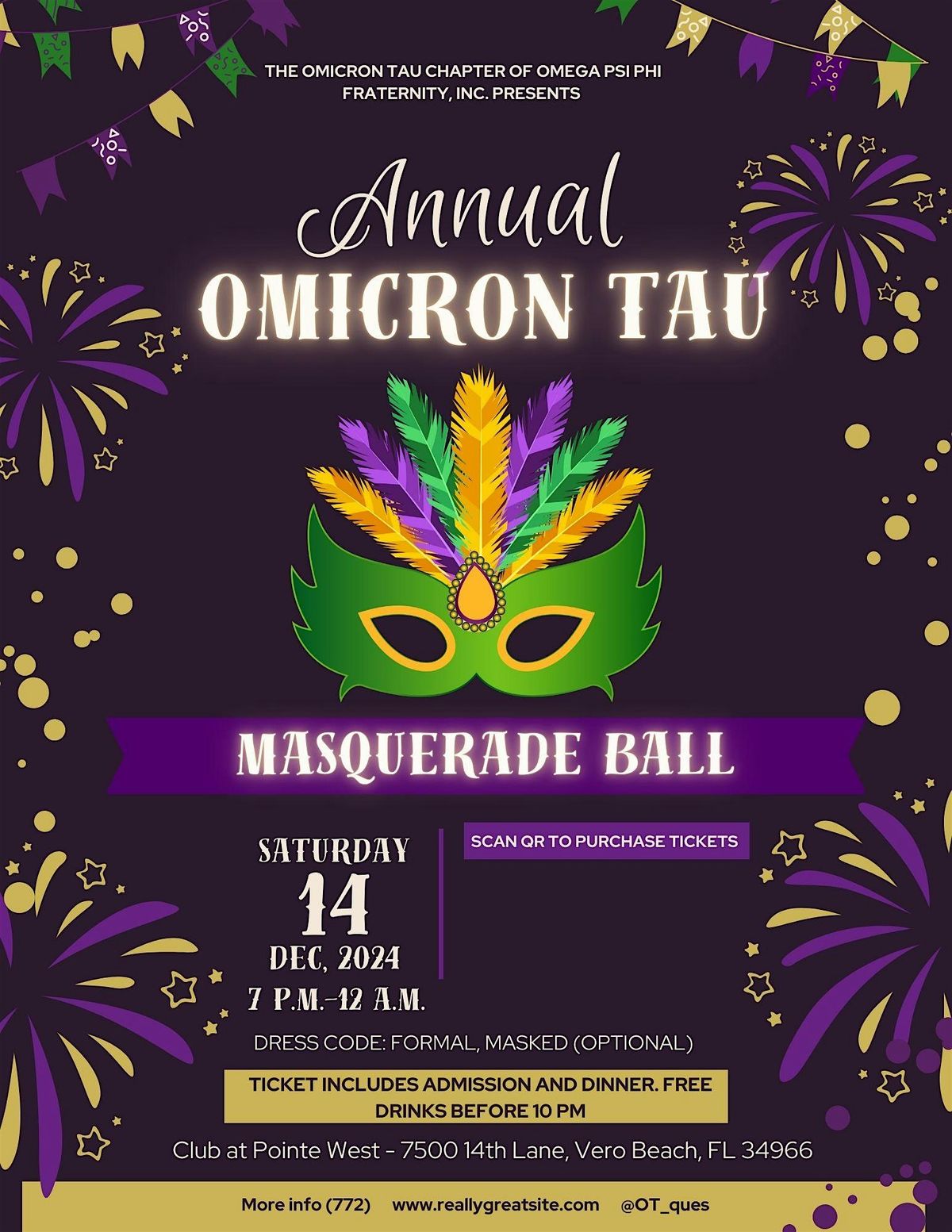 Omicron Tau MasQUErade Ball