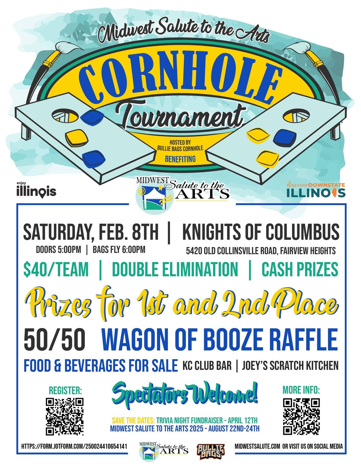 Cornhole Tournament \u2022 Fundraiser