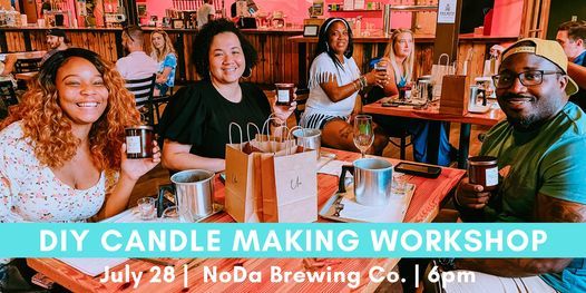 Candle Making Workshop at NoDa Brewing