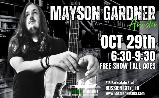 Mayson Garner Acoustic @ Frozen Pirogue 