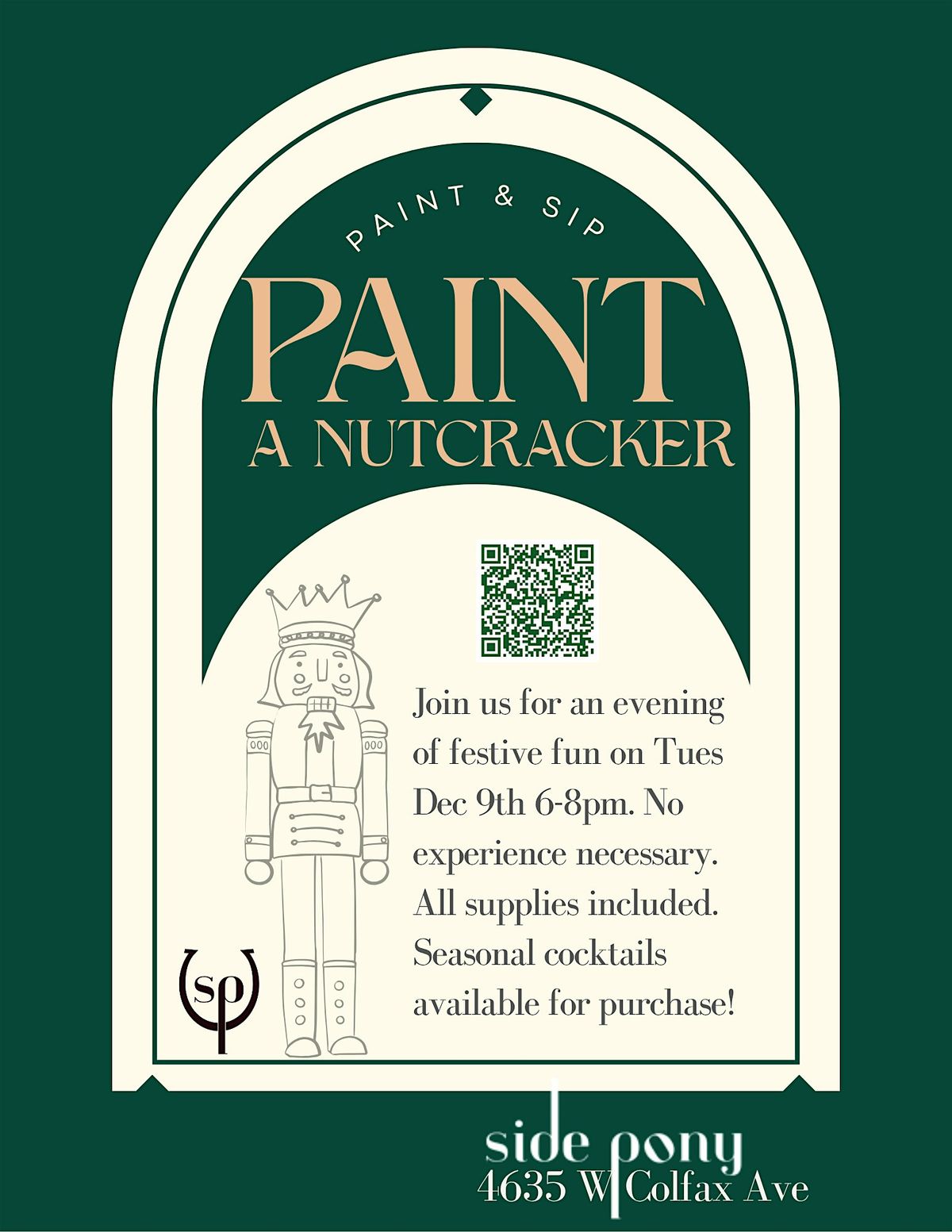 Crackin\u2019 Up: A Nutcracker Paint & Sip Night