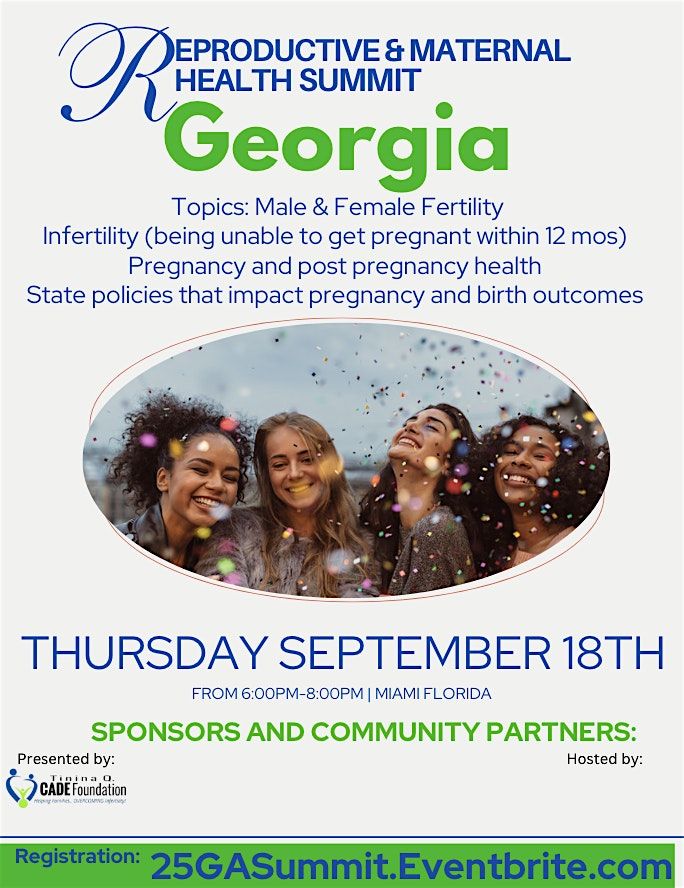 2025 Georgia Reproductive & Maternal Justice Summit