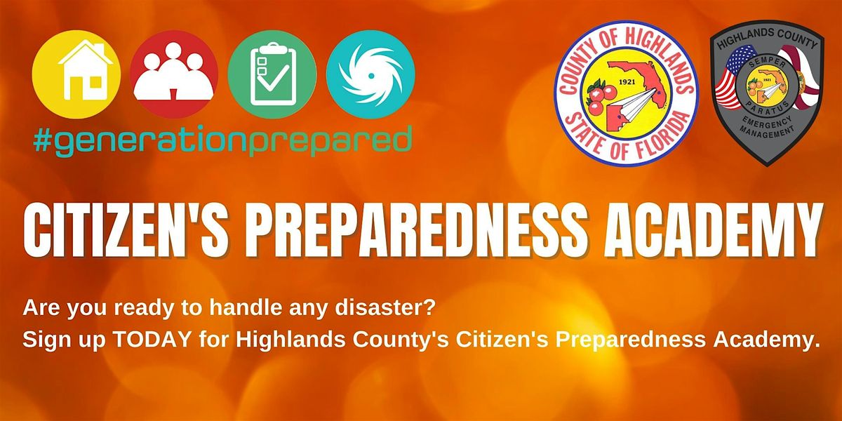 Citizens Preparedness Academy 2025