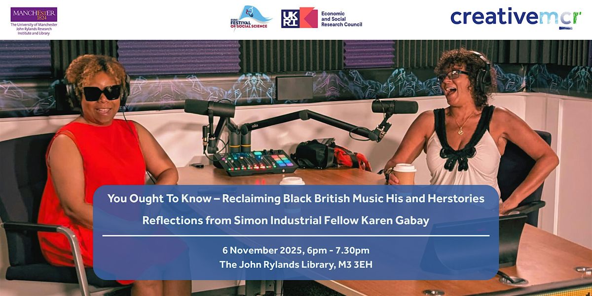 You Ought To Know \u2013 Reclaiming Black British Music His and Herstories