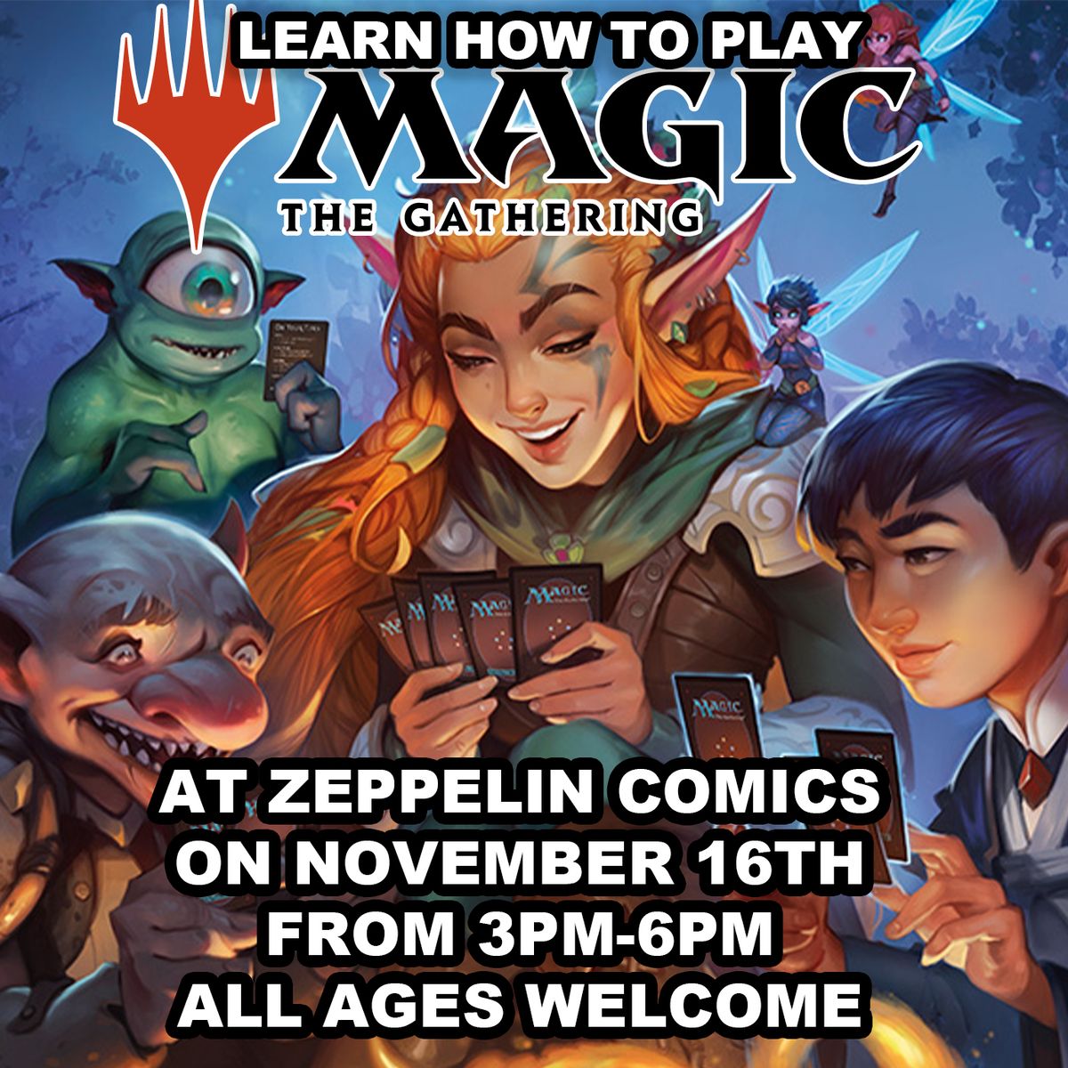 Learn how to play Magic the Gathering