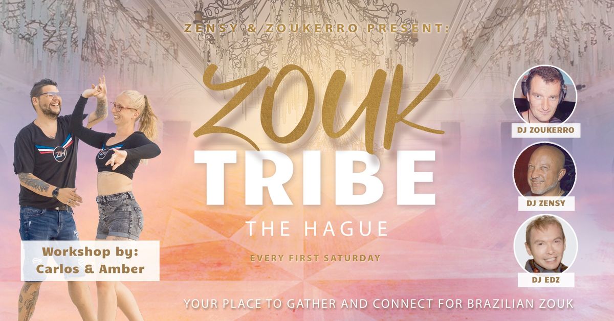 Zouk Tribe Night @ YDL, Den Haag | Saturday 5 oktober | Workshop by Carlos & Amber