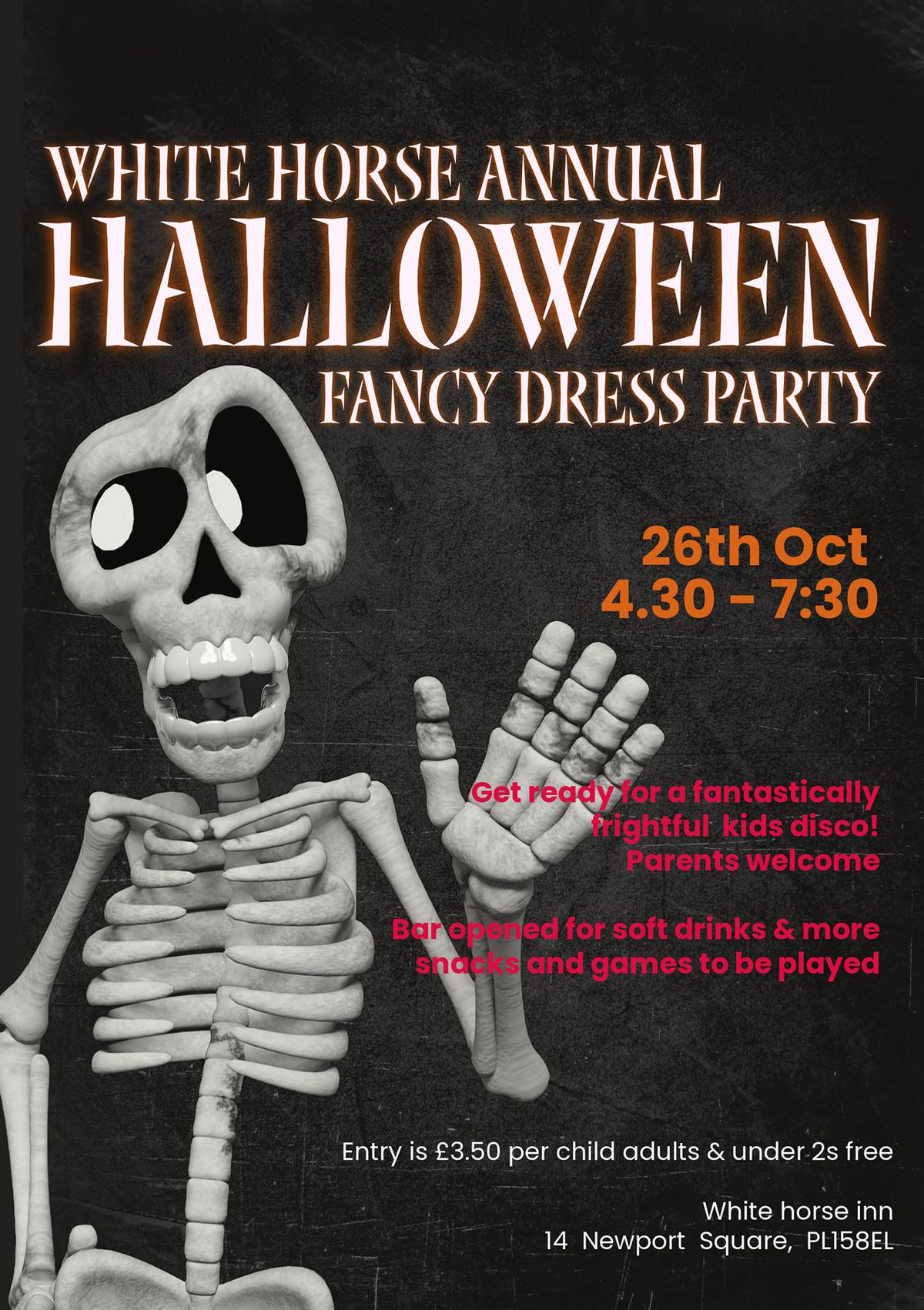 Halloween Disco, Games & Party Time