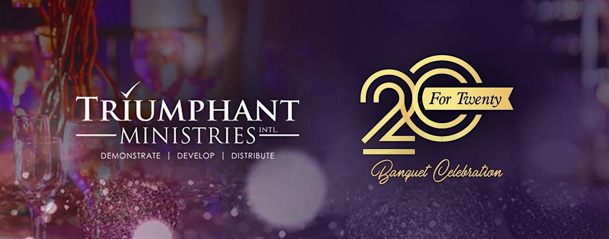 Twenty for 20 Years in Ministry Banquet