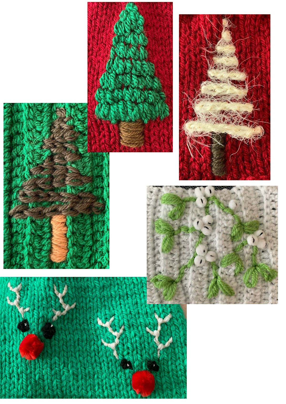 Personalise your item with Christmas embroidery- calm before the storm