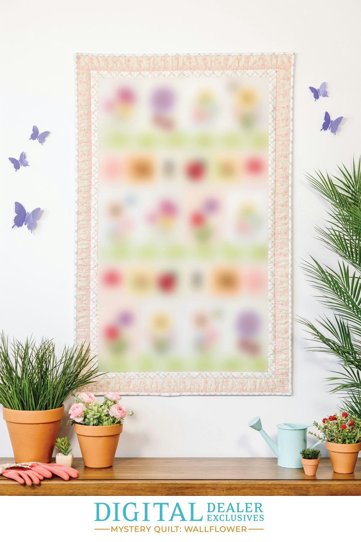 Kimberbell Mystery Wallflower Quilt