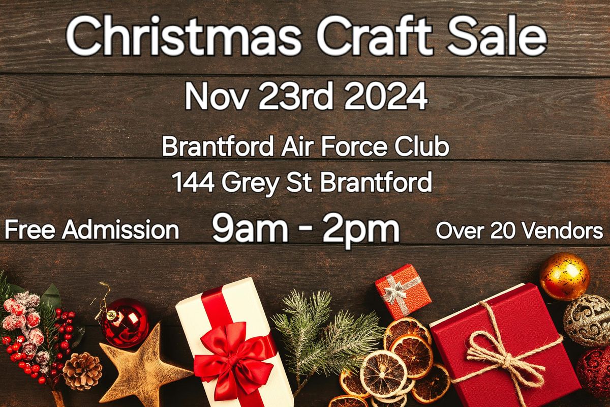 Christmas Craft Sale 