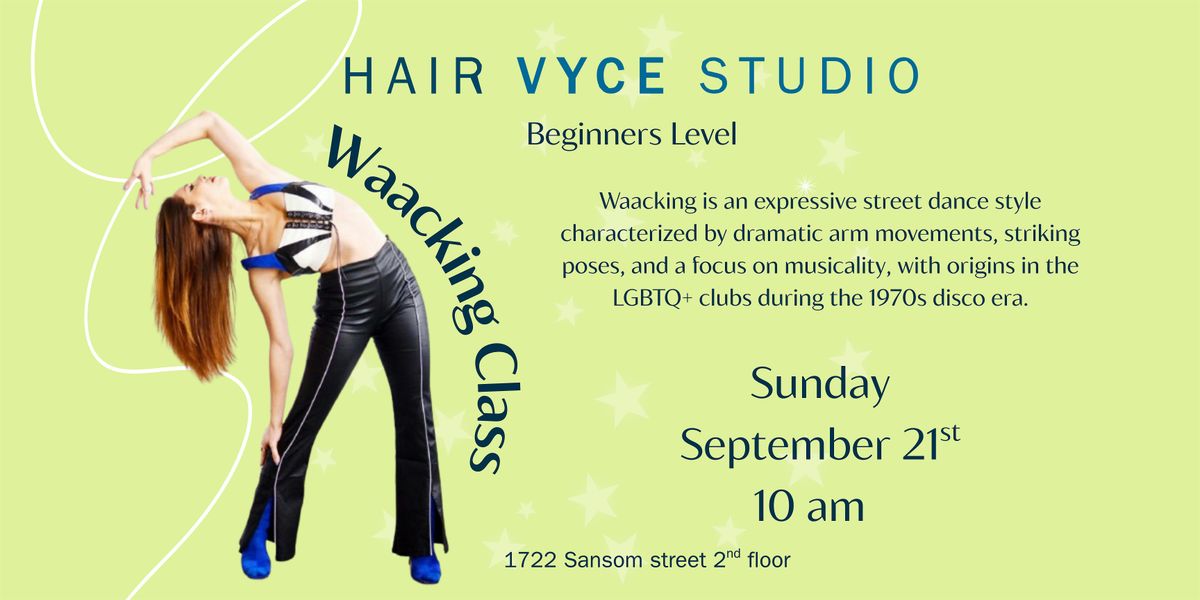 Waacking Dance Class
