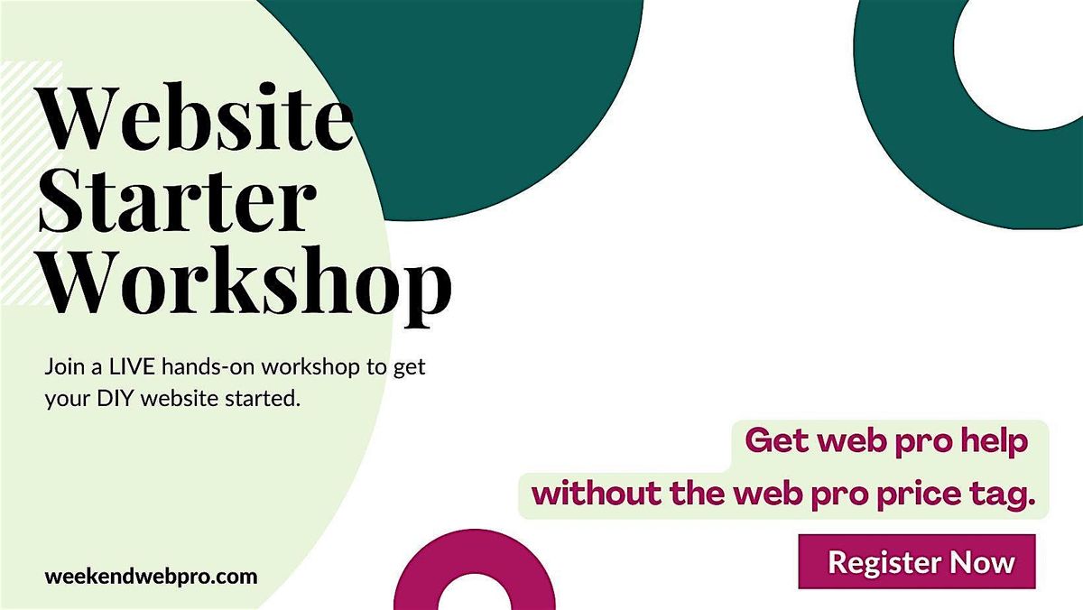 Website Starter Workshop