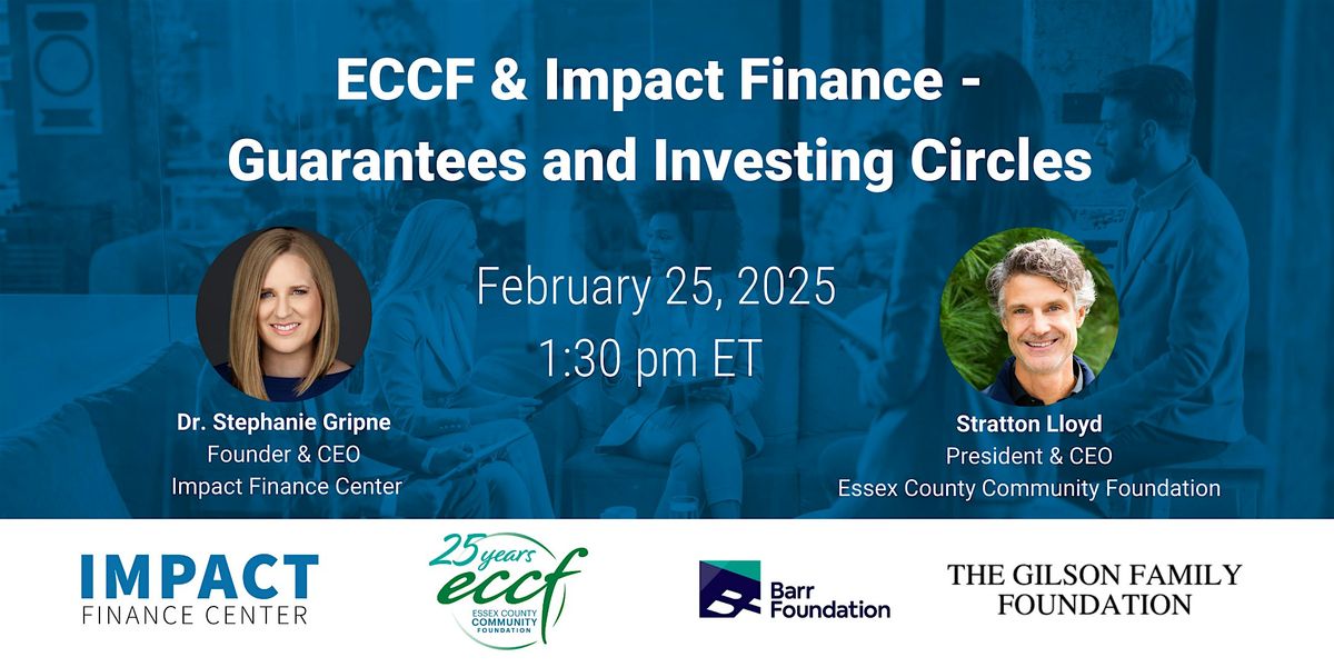 ECCF & Impact Finance - Guarantees and Investing Circles