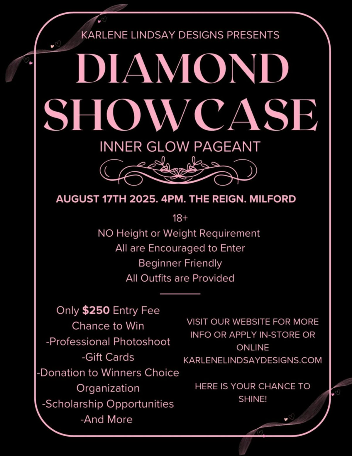 KLD Diamond Showcase Pageant