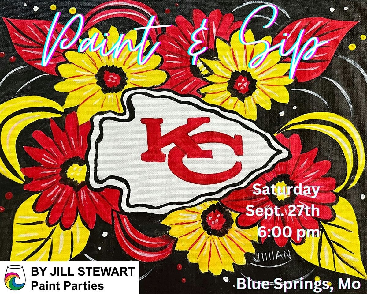 Chiefs Sunflower Paint Party