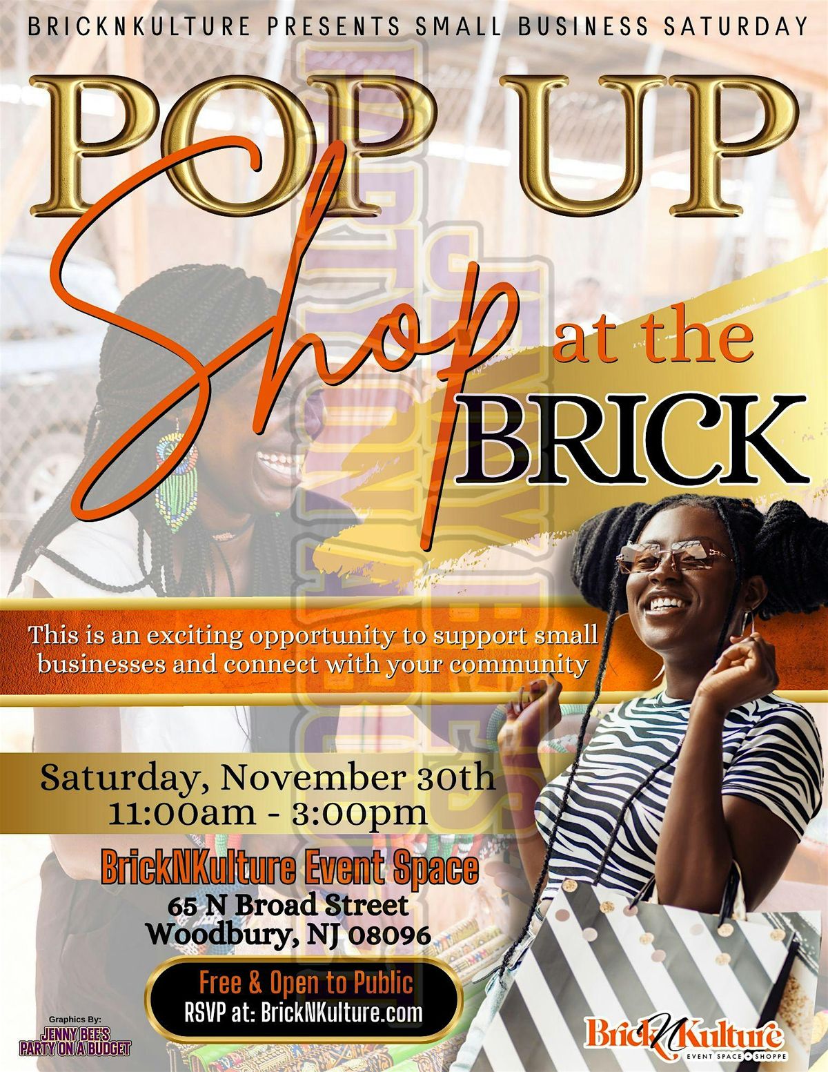 Small Business Saturday Pop Up Shop!